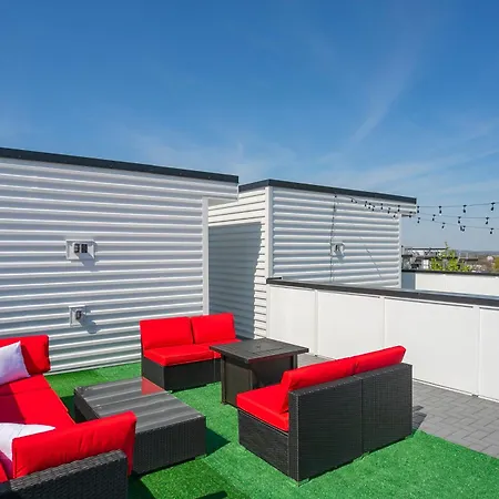 Luxury Townhome Skyline Views Mins To Dt Nashville Extérieur photo